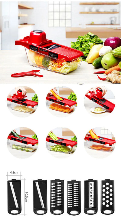 10 in 1 Vegetable Cutter Mandoline Slicer