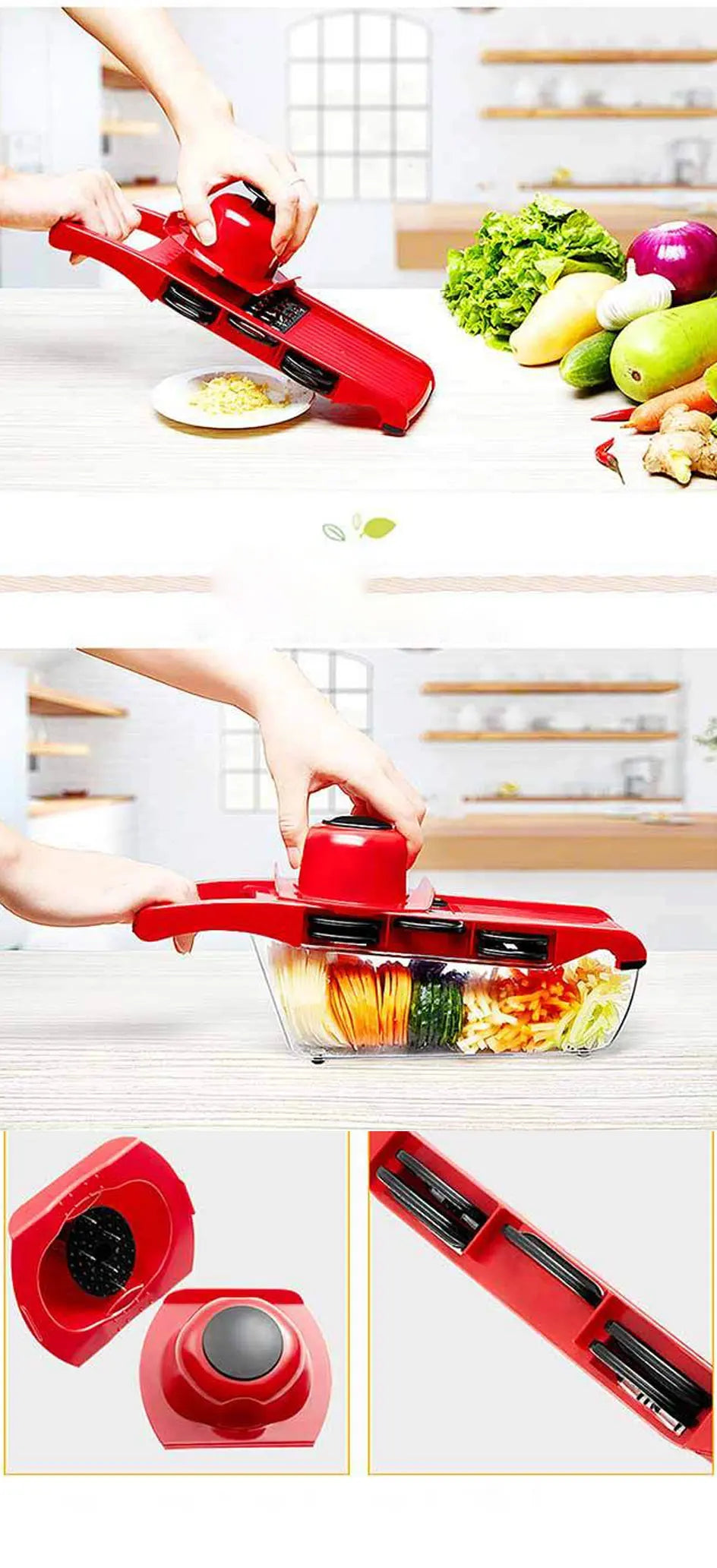 10 in 1 Vegetable Cutter Mandoline Slicer